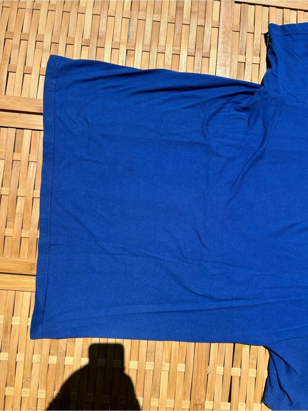 🔥3/$8- The North Face Blue Short Sleeve Tee with Red Logo